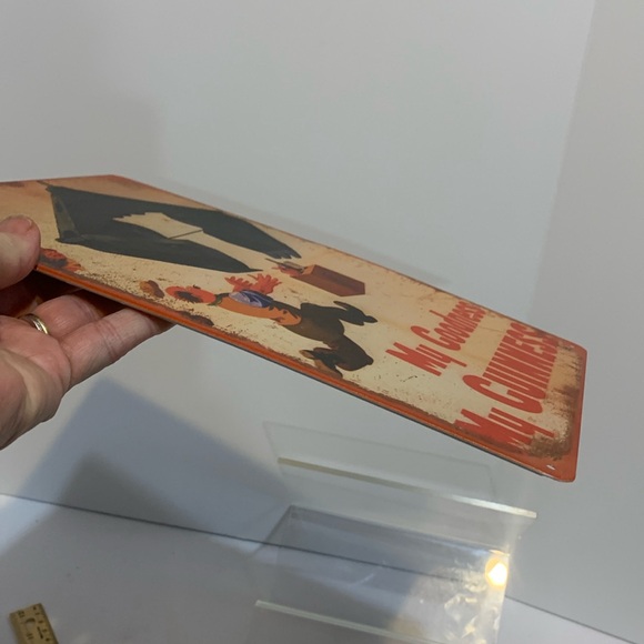 GUINNESS Sign metal 12” by 8” My Goodness - Picture 8 of 11